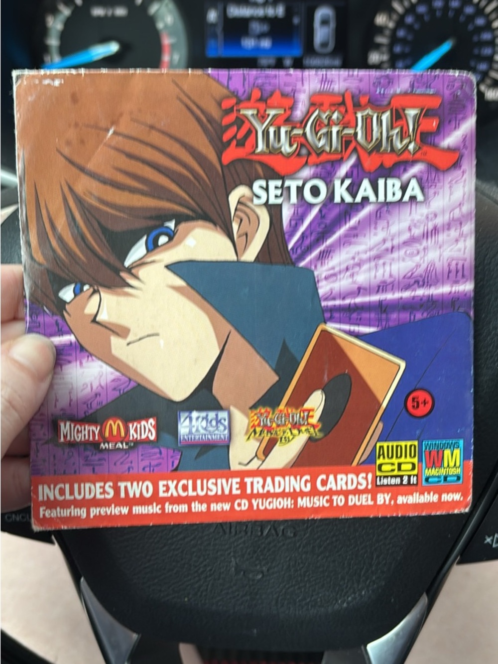 Seto Kaiba Audio CD with Trading Cards nostalgic vintage
